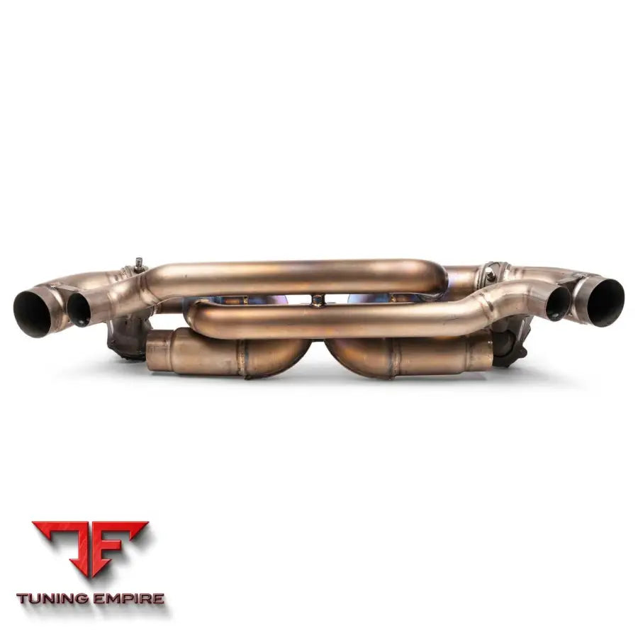 FABSPEED PORSCHE 992 TWIN TURBO/TWIN TURBO S HELICAL VALVETRONIC TITANIUM EXHAUST SYSTEM (2021+)