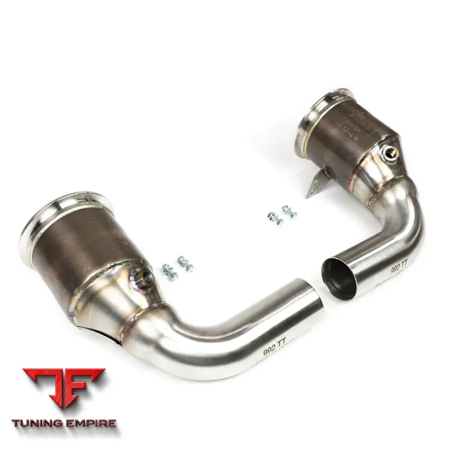 FABSPEED PORSCHE 992 TWIN TURBO/TWIN TURBO S SPORT CATALYTIC CONVERTERS(2021+)