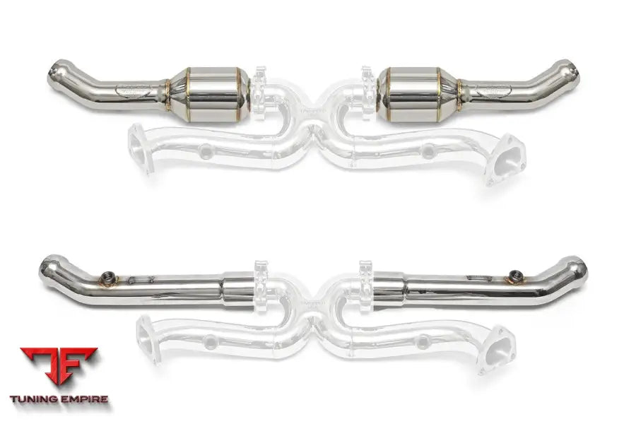 FABSPEED PORSCHE 993 CARRERA X-PIPE CATTED OR COMPETITION LINK PIPE CONVERSION KITS