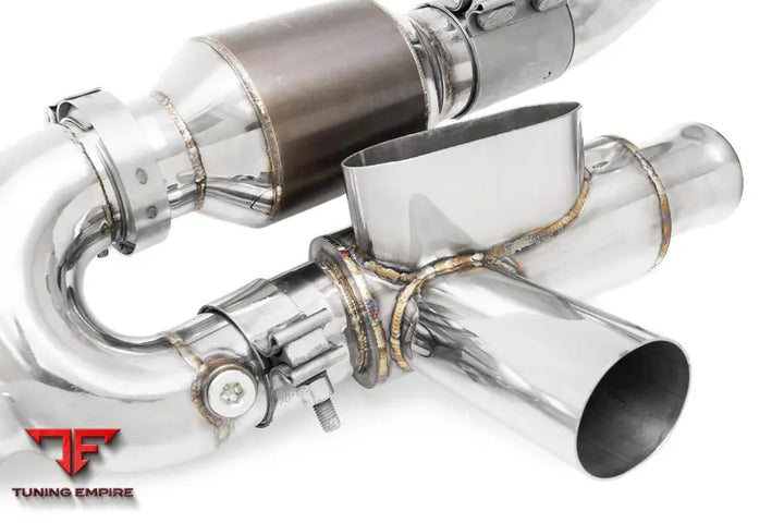 FABSPEED PORSCHE 993 TURBO MODULAR SPORT CATALYTIC CONVERTER X-PIPE (1995-1998)