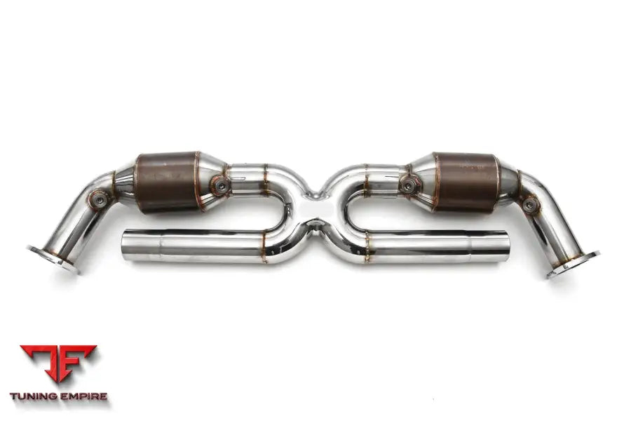 FABSPEED PORSCHE 996 CARRERA SPORT CATALYTIC CONVERTER X-PIPE (1999-2004)