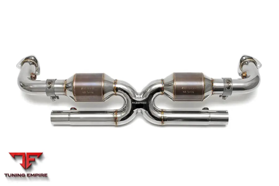 FABSPEED PORSCHE 996 GT3 SPORT CAT X-PIPE (1999-2005)