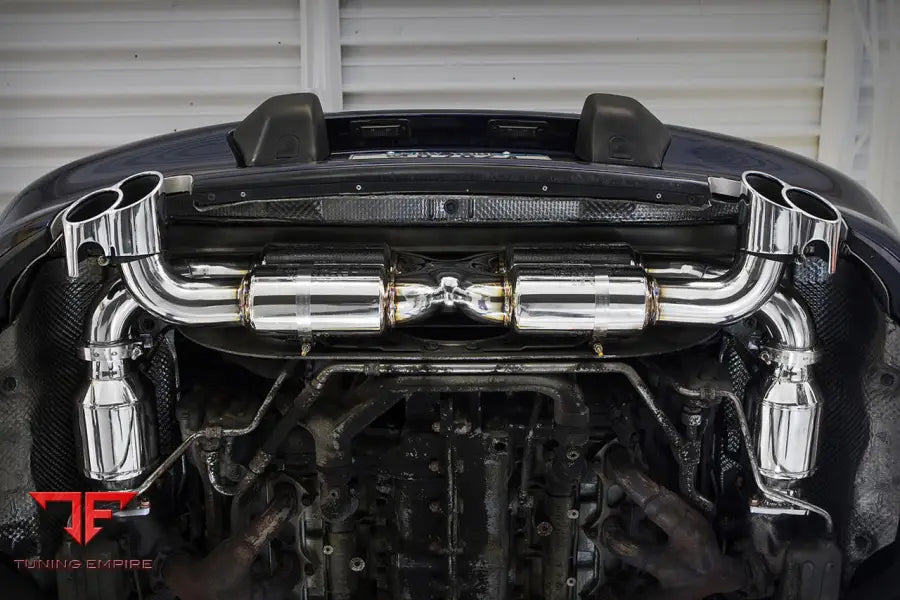 FABSPEED PORSCHE 996 TURBO SUPERSPORT 70MM X-PIPE EXHAUST SYSTEM (2000-2005)