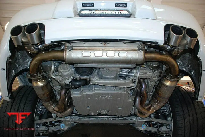 FABSPEED PORSCHE 997.2 CARRERA SIDE MUFFLER BYPASS PIPES (2009-2012)