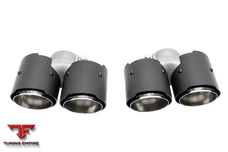 FABSPEED PORSCHE 997 CARRERA DELUXE QUAD-STYLE TIPS (2005-2008)