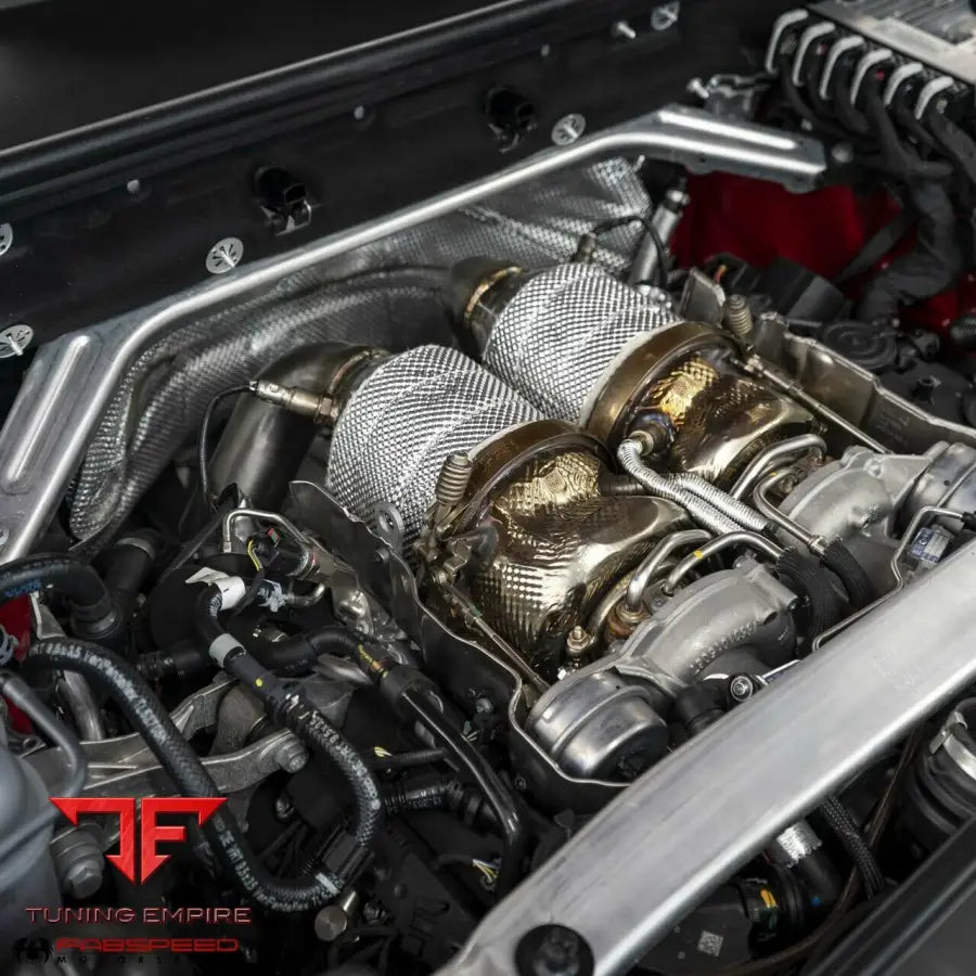 FABSPEED PORSCHE CAYENNE S/GTS/TURBO SPORT CATALYTIC CONVERTERS (2019+)