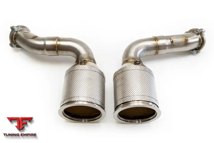 FABSPEED PORSCHE E3 CAYENNE S 2.9L TURBO/TURBO S PRIMARY SPORT CATALYTIC CONVERTERS