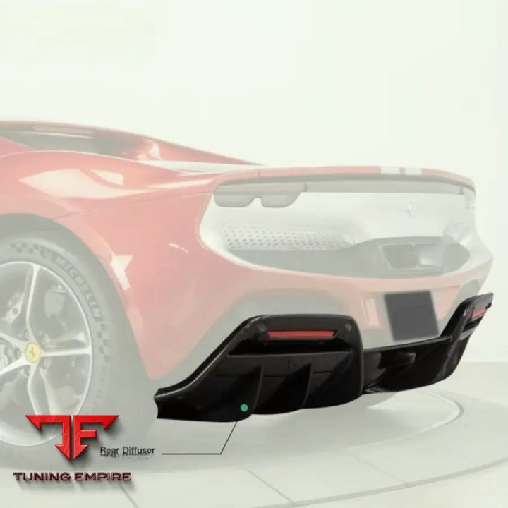 FERRARI 296 GTB OEM DRY CARBON FIBER BODY KIT