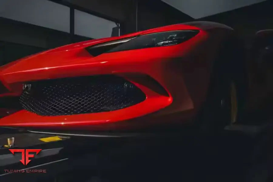 FERRARI 296 GTB OEM DRY CARBON FIBER BODY KIT