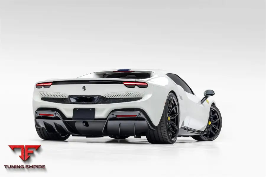 FERRARI 296 GTB FORGED WHEELS AND EXHAUST SYSTEM