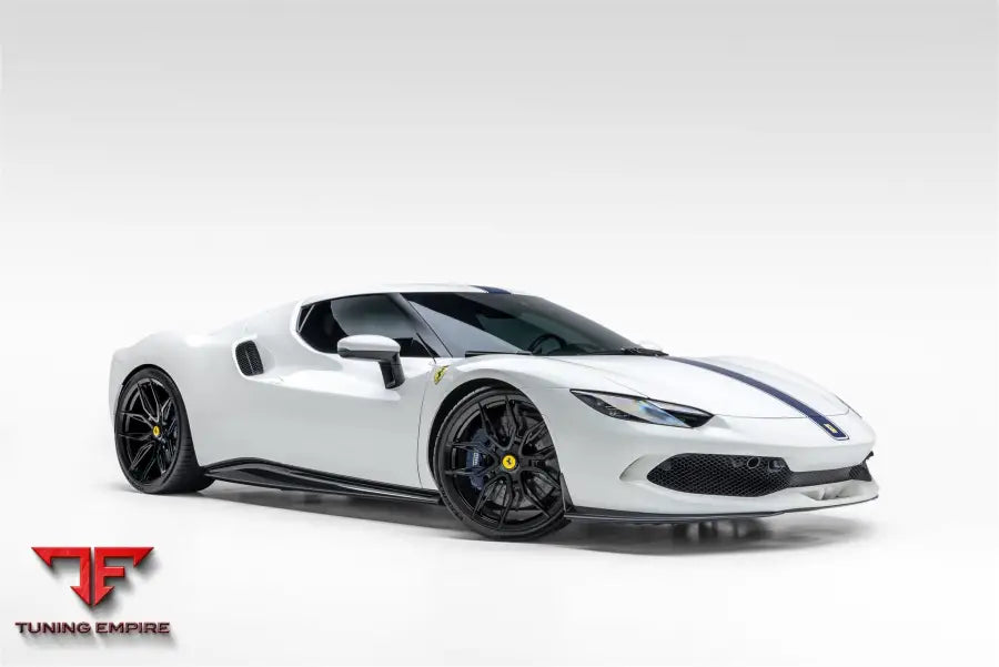 FERRARI 296 GTB FORGED WHEELS AND EXHAUST SYSTEM