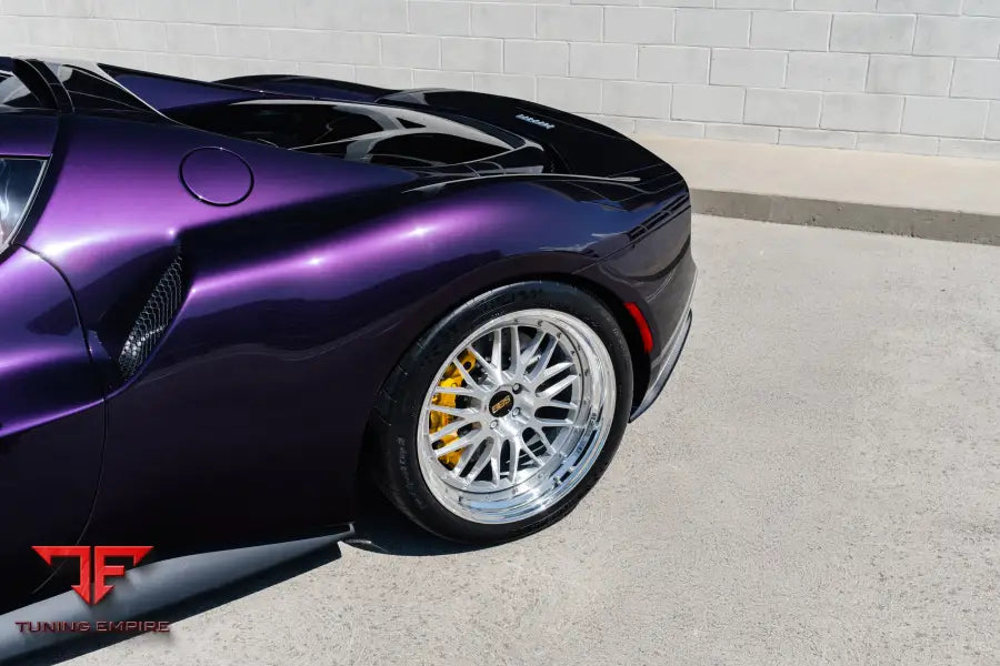 FERRARI 296 GTB FORGED WHEELS AND EXHAUST SYSTEM