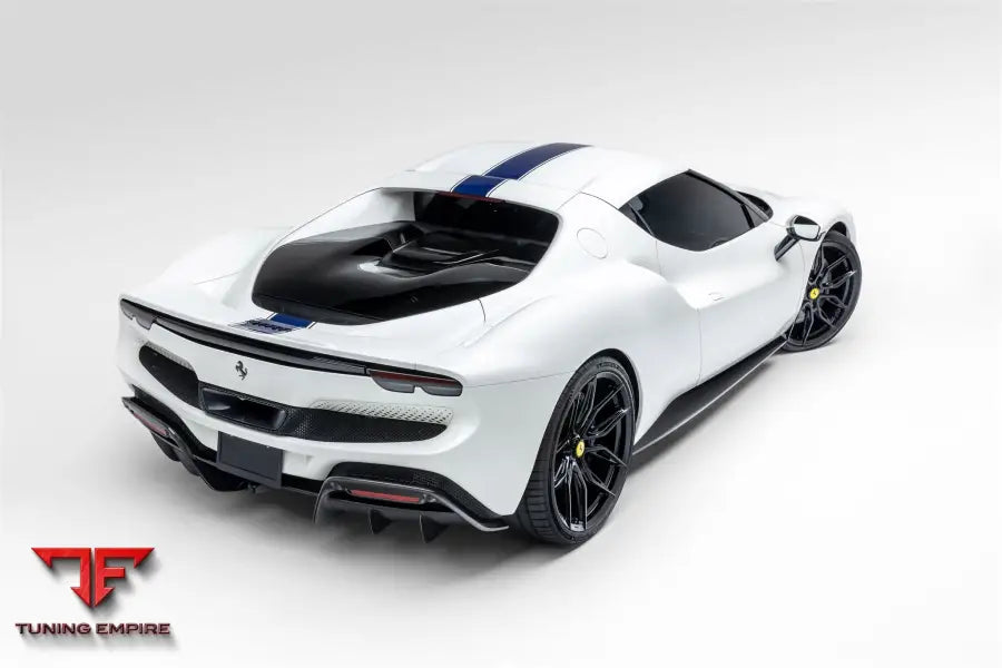 FERRARI 296 GTB FORGED WHEELS AND EXHAUST SYSTEM