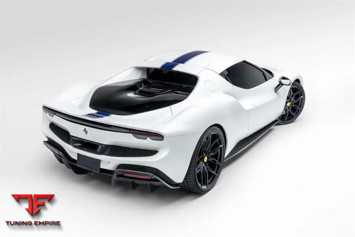 FERRARI 296 GTB FORGED WHEELS AND EXHAUST SYSTEM