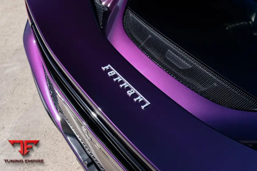 FERRARI 296 GTB FORGED WHEELS AND EXHAUST SYSTEM