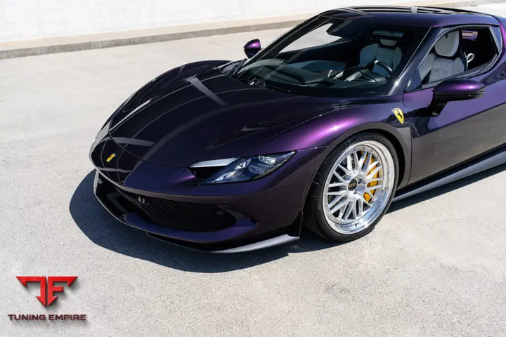 FERRARI 296 GTB FORGED WHEELS AND EXHAUST SYSTEM