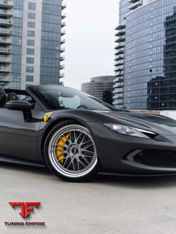 FERRARI 296 GTB FORGED WHEELS AND EXHAUST SYSTEM