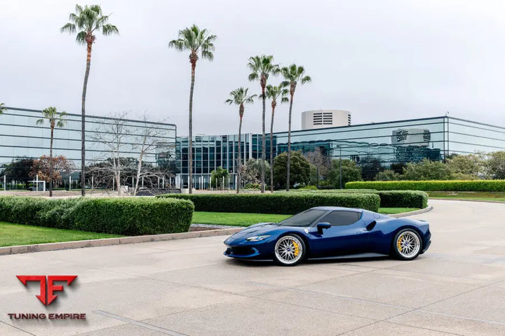 FERRARI 296 GTB FORGED WHEELS AND EXHAUST SYSTEM