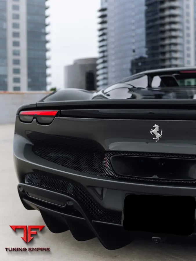 FERRARI 296 GTB FORGED WHEELS AND EXHAUST SYSTEM