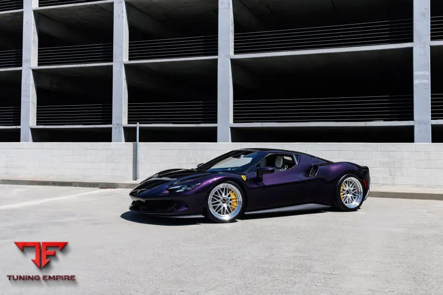 FERRARI 296 GTB FORGED WHEELS AND EXHAUST SYSTEM