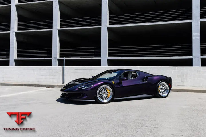 FERRARI 296 GTB FORGED WHEELS AND EXHAUST SYSTEM