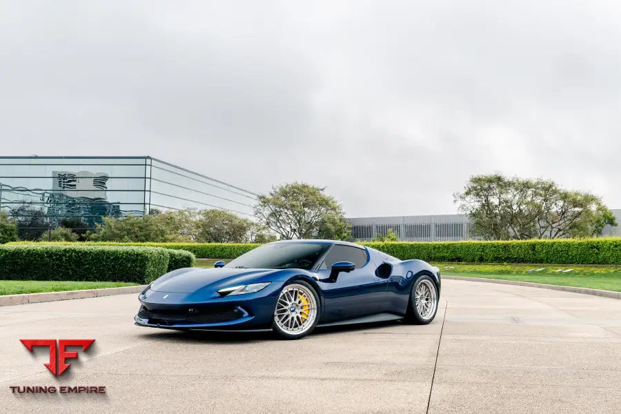 FERRARI 296 GTB FORGED WHEELS AND EXHAUST SYSTEM