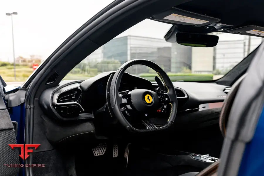 FERRARI 296 GTB FORGED WHEELS AND EXHAUST SYSTEM