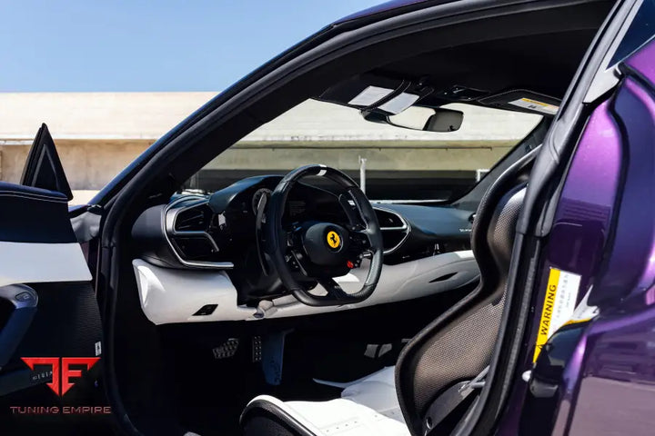 FERRARI 296 GTB FORGED WHEELS AND EXHAUST SYSTEM