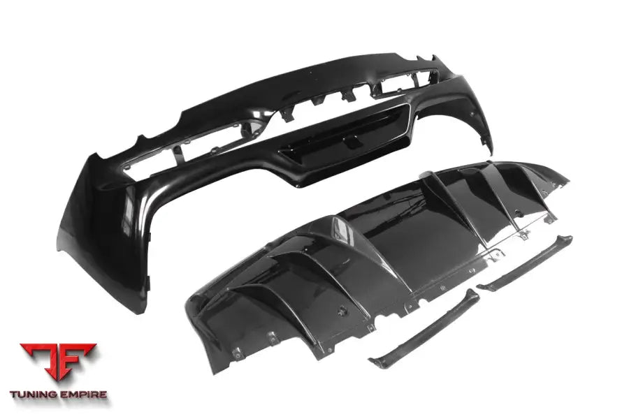 FERRARI 296 GTB (TYPE F171) OE STYLE CARBON FIBER REAR BUMPER W/DIFFUSER BSD