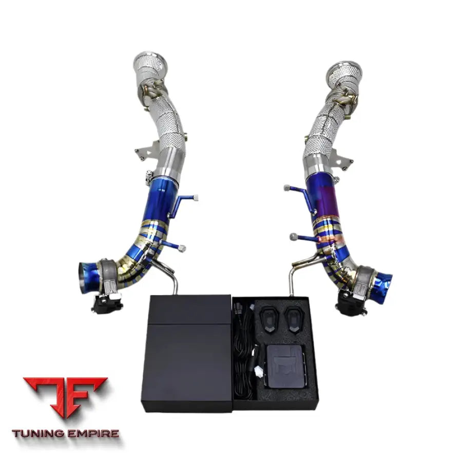 FERRARI 296 GTB V6 3.0T CATALYST VALVE CONTROL EXHAUST SYSTEM 2021-2024
