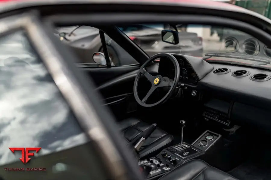 FERRARI 308 GTB FORGED WHEELS AND EXHAUST SYSTEM