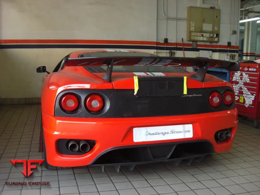 FERRARI 360 CHALLENGE STRADALE REAR BUMPER WITH DIFFUSER