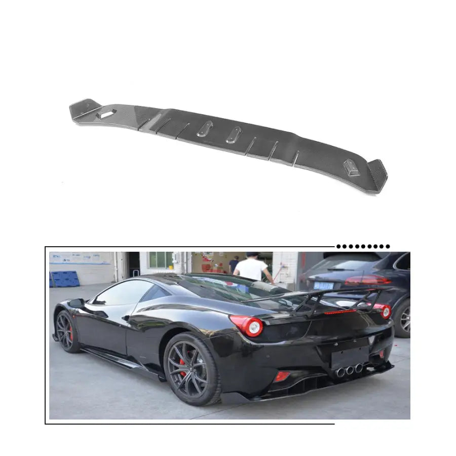 FERRARI 458 AERODYNAMIC PARTS