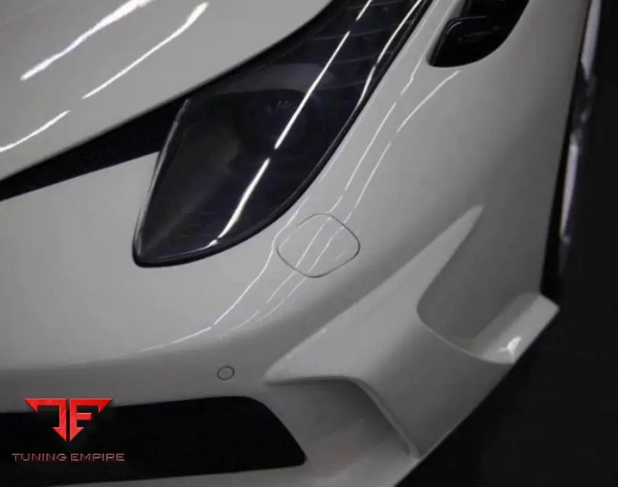 FERRARI 458 BODY KIT (2010–2015) – FRP & CARBON FIBER FRONT BUMPER & BONNET