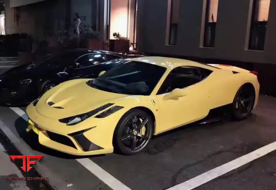 FERRARI 458 CARBON FIBER BODY KIT PARTS