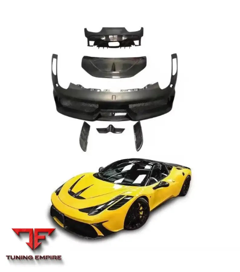 FERRARI 458 CARBON FIBER PARTS