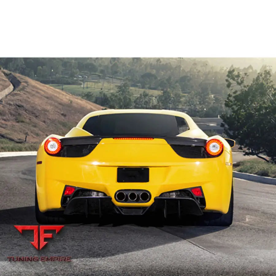 FERRARI 458 CARBON FIBER PARTS