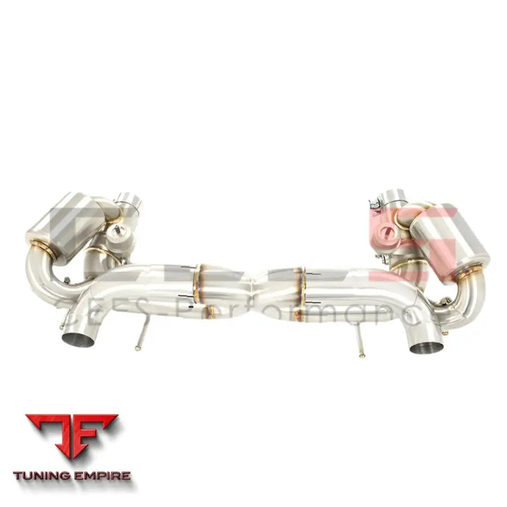 FERRARI 458 SP SC CATBACK X PIPE EXHAUST SYSTEM