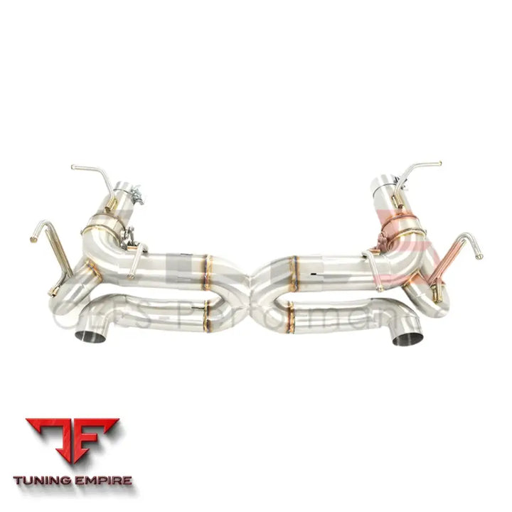 FERRARI 458 SP SC CATBACK X PIPE EXHAUST SYSTEM