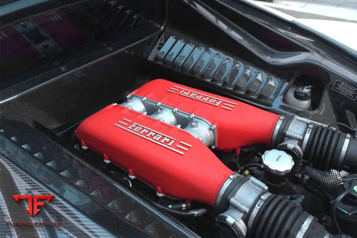 FERRARI 458 COUPE & SPECIALE DRY CARBON FIBER ENGINE BAY PANELS BSD