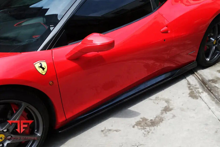 FERRARI 458 COUPE & SPYDER AV STYLE CARBON FIBER FULL LIP BODY KIT BSD