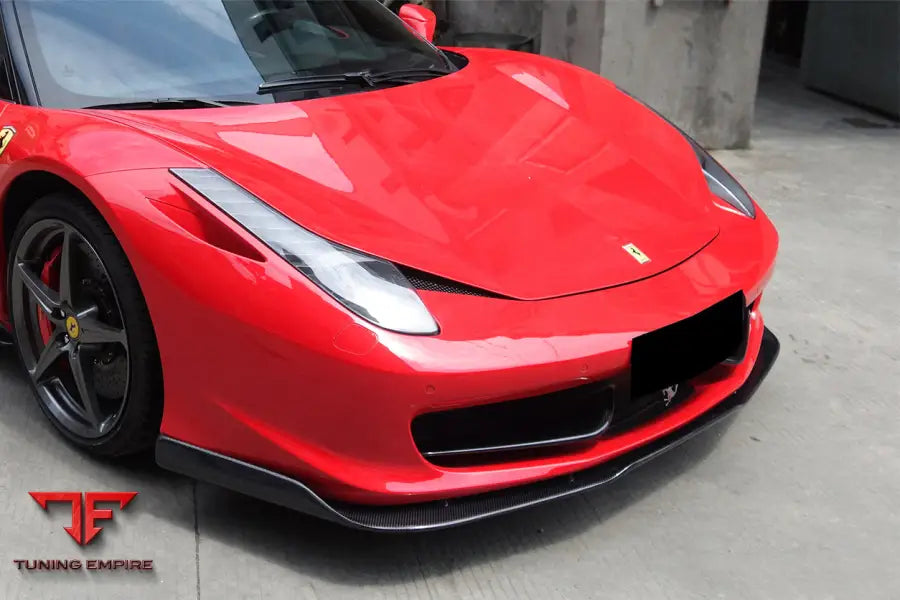 FERRARI 458 COUPE & SPYDER AV STYLE CARBON FIBER FULL LIP BODY KIT BSD