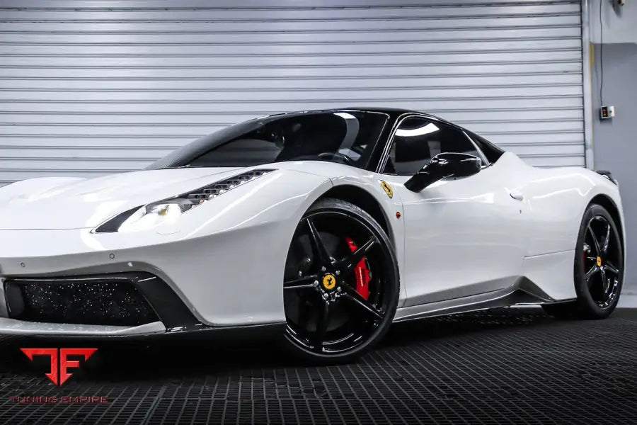 FERRARI 458 COUPE & SPYDER BKSS STYLE SIDE SKIRTS BSD