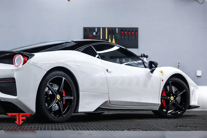 FERRARI 458 COUPE & SPYDER BKSS STYLE SIDE SKIRTS BSD