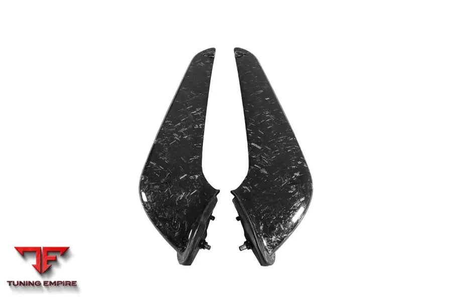 FERRARI 458 COUPE SPYDER CARBON FIBER FRONT CANARDS BSD