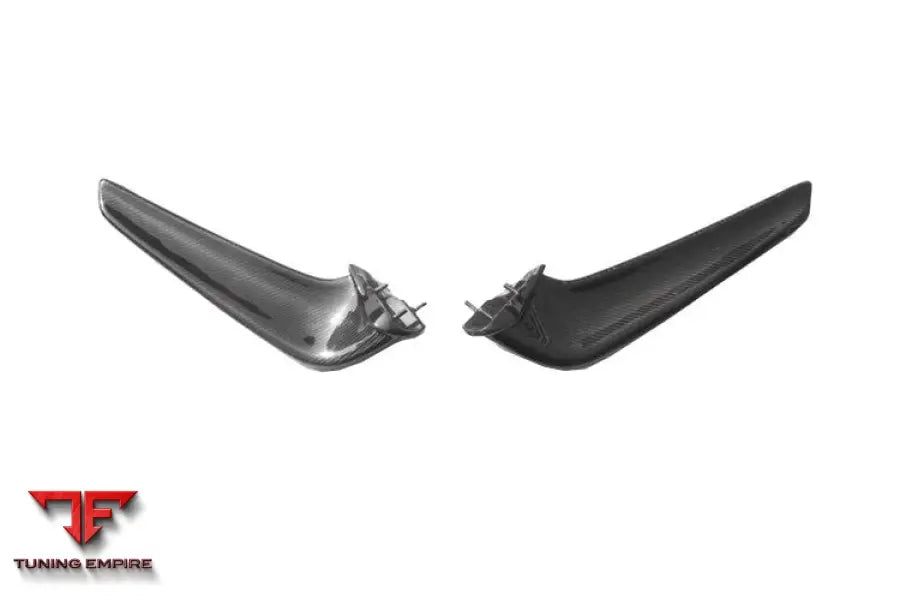 FERRARI 458 COUPE SPYDER CARBON FIBER FRONT CANARDS BSD