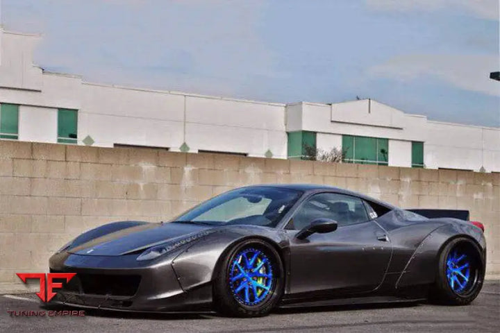 FERRARI 458 COUPE & SPYDER DE STYLE WIDE FENDER FLARE BSD