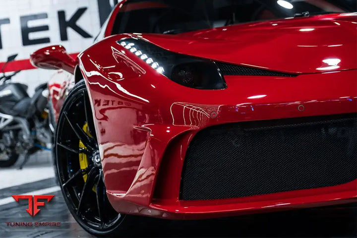 FERRARI 458 COUPE SPYDER SPECIALE STYLE FRONT BUMPER BSD