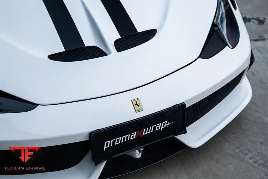 FERRARI 458 COUPE & SPYDER SPECIALE STYLE FRONT BUMPER BSD