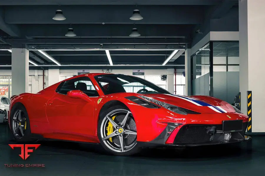 FERRARI 458 COUPE SPYDER SPECIALE STYLE FRONT BUMPER BSD